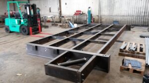 Walkway Fabricated steel Platform Steel Beams