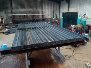 Water Tank Fabricated Steel Sides