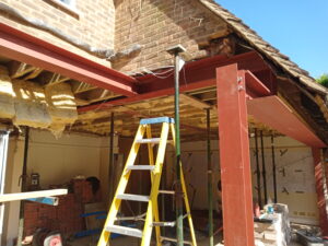 Structural Steel on Site